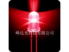 5mm紅燈 紅光LED發(fā)光二極管-- 深圳市峰達(dá)光科技有限公司