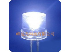 F3 F5 白色 平頭內(nèi)凹 LED發(fā)光二極管 各種異型發(fā)光管-- 深圳市峰達(dá)光科技有限公司