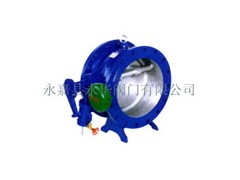 永嘉縣永華閥門專業(yè)批發(fā)各種HH47X蝶式緩沖止回閥-- 永嘉縣永華閥門有限公司