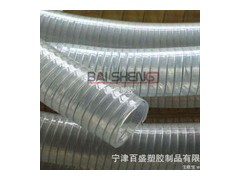 透明pu鋼絲增強(qiáng)型輸酒軟管-- 寧津百盛塑膠制品有限公司