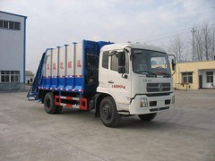 6噸東風(fēng)天錦壓縮式垃圾車-- 廈工楚勝(湖北)專用汽車有限公司升降車分廠