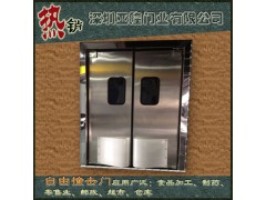 不銹鋼防撞自動回位門 零售業(yè)自由撞擊門-- 深圳市亞隆門業(yè)有限公司