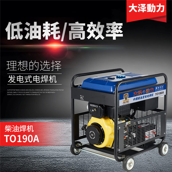 大澤動力250A柴油自發電電焊機-- 上海豹羅實業有限公司