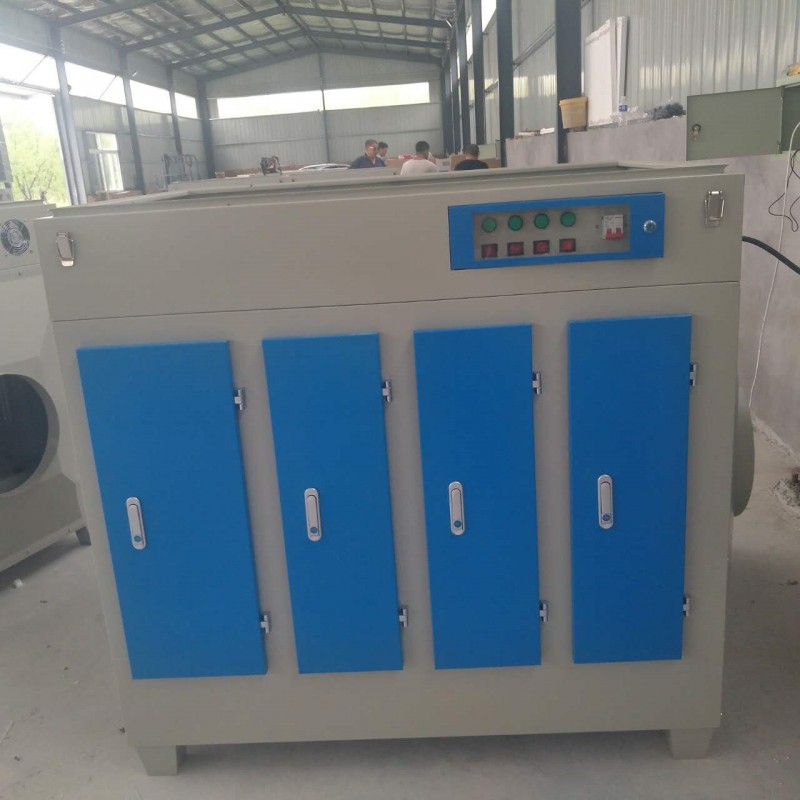 廠家直銷 光氧機 注塑噴漆房廢氣處理設備 UV光氧催化設備-- 河北壹哲環?？萍加邢薰? class=