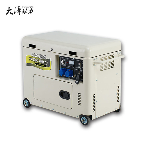 大澤動力三相靜音5kw柴油發(fā)電機組-- 上海豹羅實業(yè)有限公司